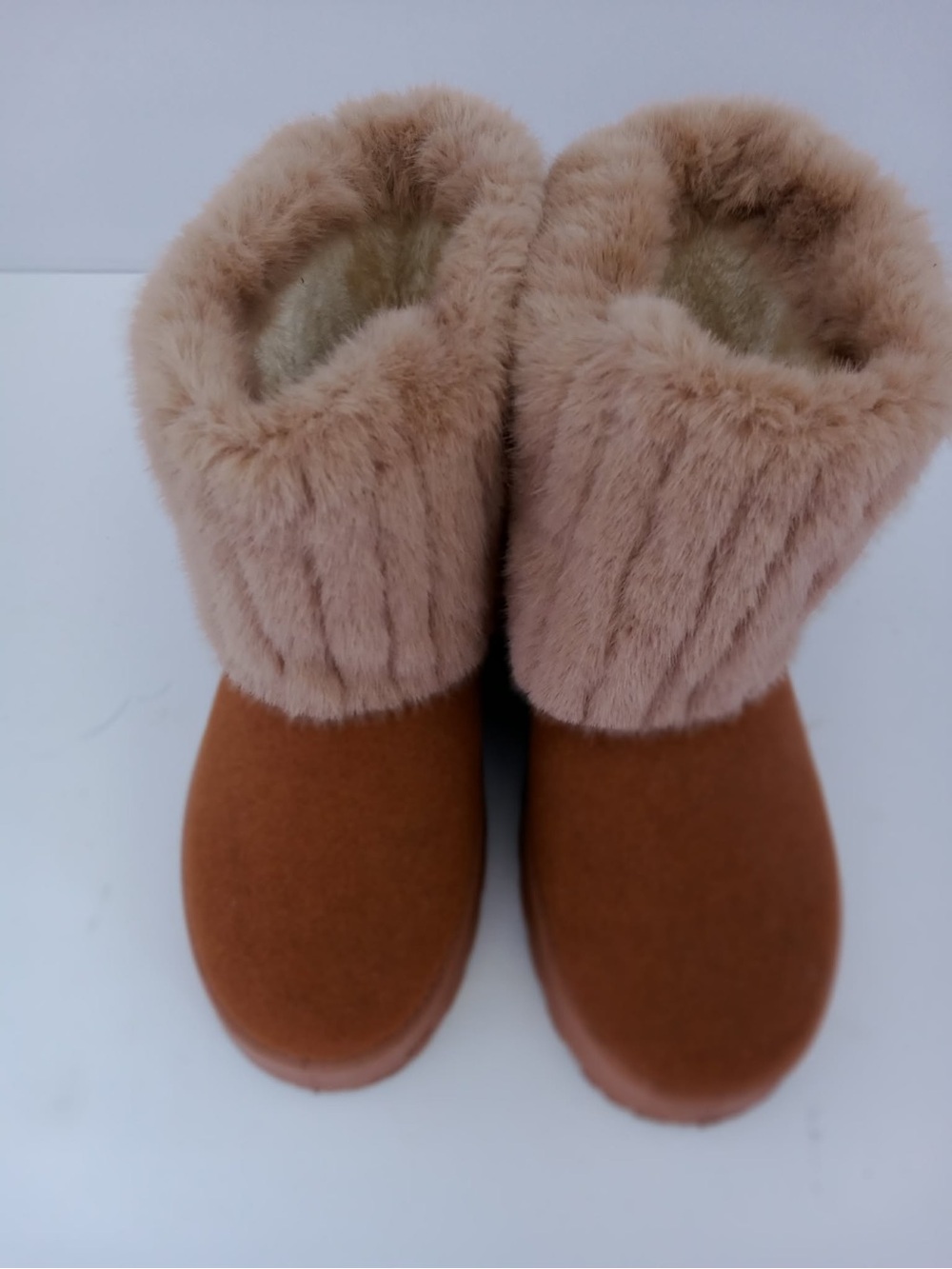 Fur Lined Winter Boots Insulated Cold Weather Boots